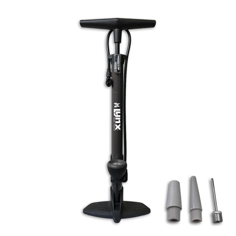440250.GRA LYNX Fietspomp Typhoon 23 x 10 x 63 cm