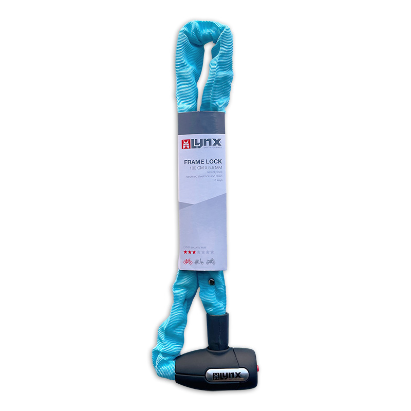 410122.BLU LYNX Chain lock Cityline M 85 85 cm x 5.5 mm
