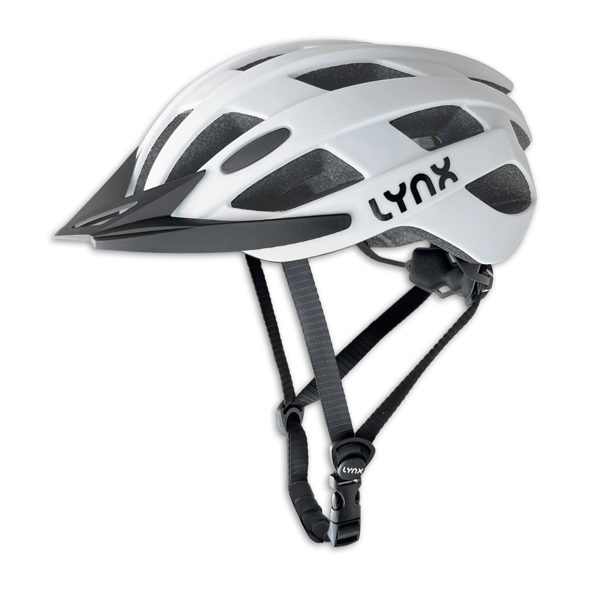 619103.WHI LYNX Fietshelm All-Road (S/M) 54-58 cm